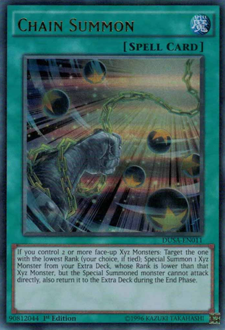 Chain Summon [DUSA-EN011] Ultra Rare 