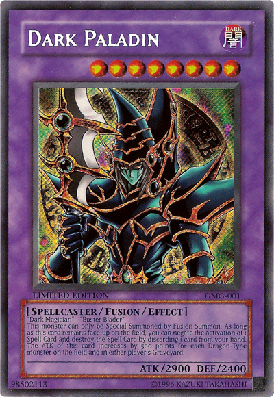 Dark Paladin [DMG-001] Secret Rare 