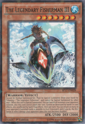 The Legendary Fisherman III [SP17-EN028] Starfoil Rare 