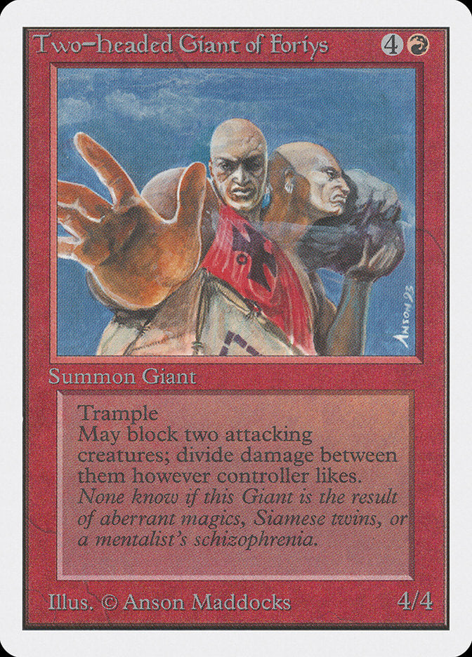 Two-Headed Giant of Foriys [Unlimited Edition] 
