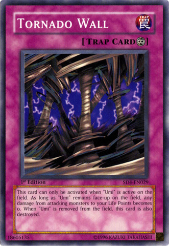 Tornado Wall [SD4-EN029] Common 