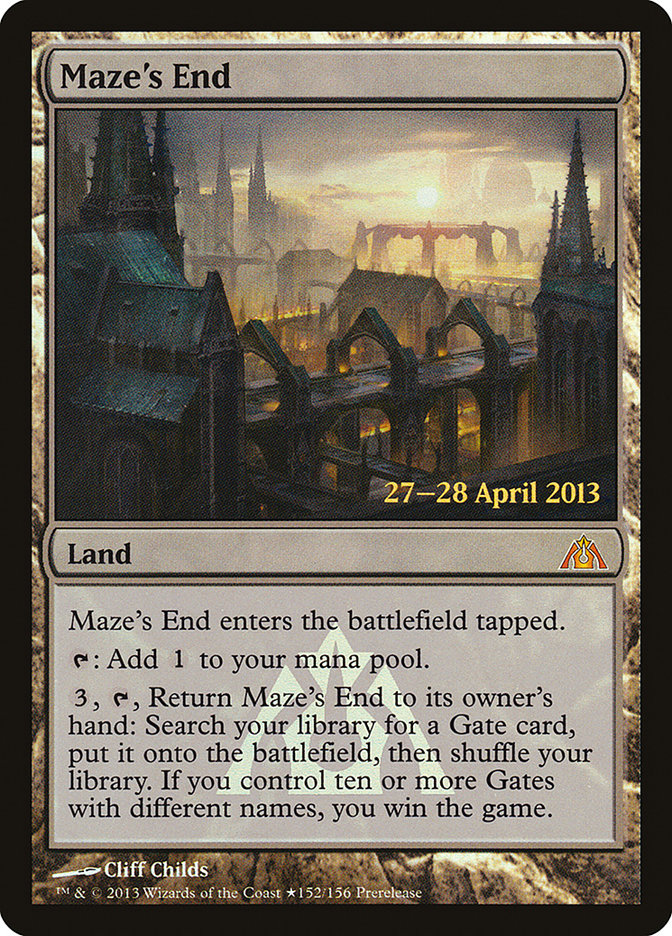 Maze's End [Dragon's Maze Prerelease Promos] 