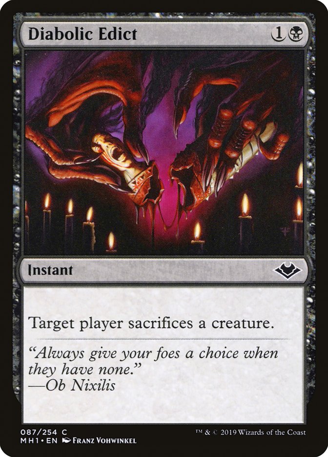 Diabolic Edict [Modern Horizons] 