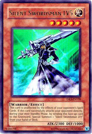 Épéiste silencieux LV5 [DR3-EN128] Ultra rare 