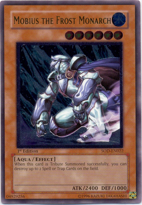 Mobius the Frost Monarch [SOD-EN022] Ultimate Rare 