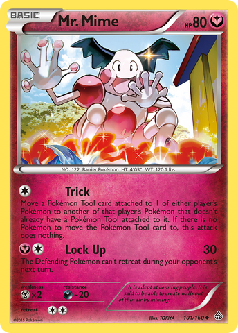 Mr. Mime (101/160) [XY: Primal Clash] 