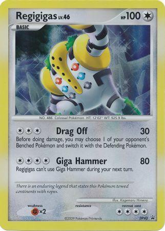 Regigigas (DP40) (Jumbo Card) [Diamond &amp; Pearl: Black Star Promos] 