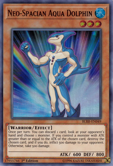 Neo-Spacian Aqua Dolphin [BLRR-EN049] Ultra Rare 