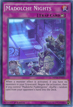 Madolche Nights [MP14-EN051] Super Rare 