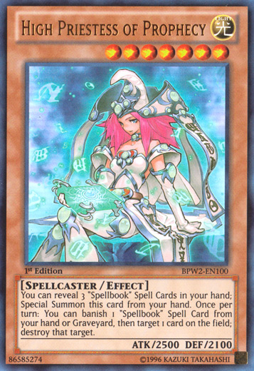 High Priestess of Prophecy [BPW2-EN100] Ultra Rare 