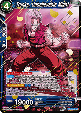 Trunks, Unbelievable Might (BT13-042) [Supreme Rivalry] 