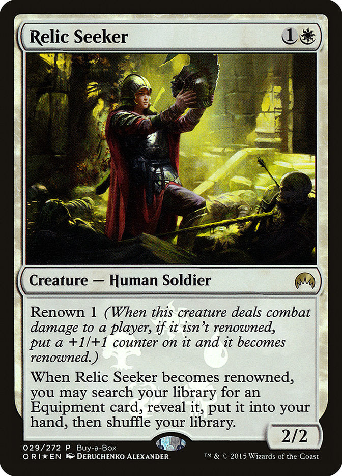Relic Seeker (Buy-A-Box) [Magic Origins Promos] 