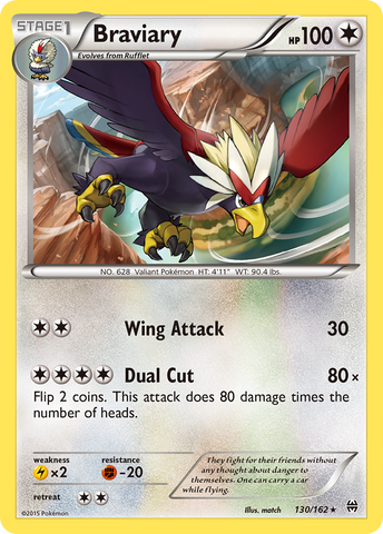 Braviary (130/162) [XY: BREAKthrough] 
