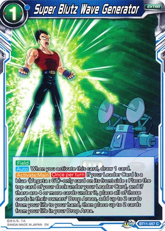 Super Blutz Wave Generator (BT11-057) [Vermilion Bloodline] 