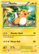 Raichu (28/111) [XY: Furious Fists] 