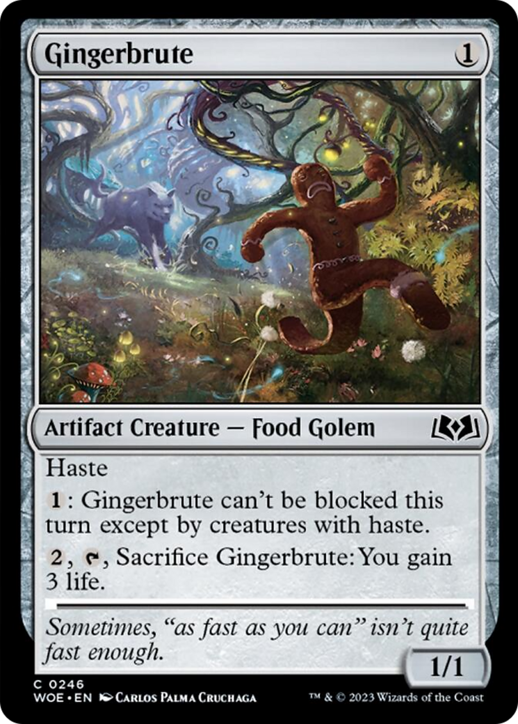 Gingerbrute [Wilds of Eldraine]