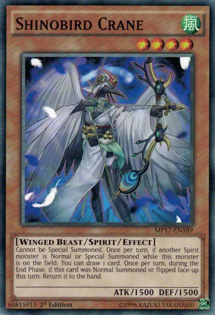 Shinobird Crane [MP17-EN189] Common 