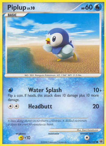 Piplup (71/100) [Diamond &amp; Pearl: Majestic Dawn] 