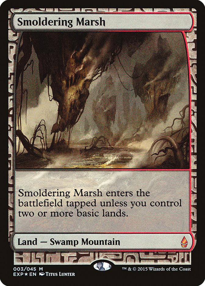 Smoldering Marsh [Zendikar Expeditions] 