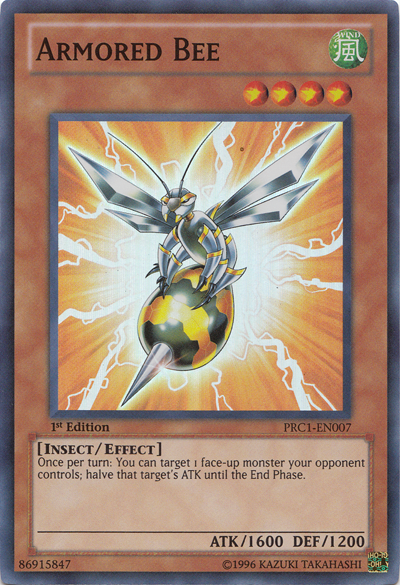 Armored Bee [PRC1-EN007] Super Rare 