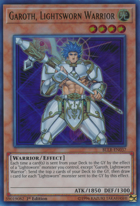 Garoth, Lightsworn Warrior [BLLR-EN037] Ultra Rare 