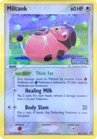 Miltank (42/115) (Stamped) [EX: Unseen Forces] 