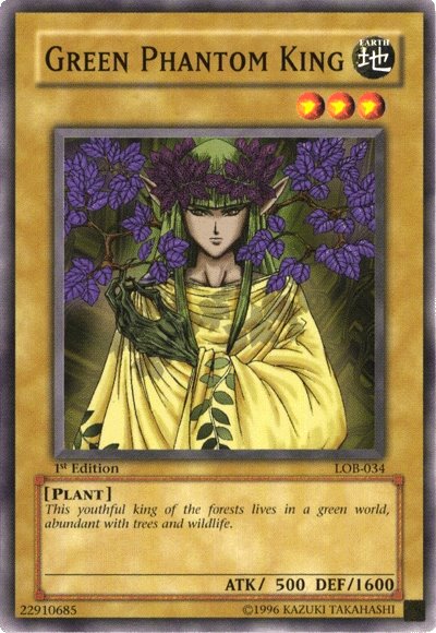 Green Phantom King [LOB-034] Common 
