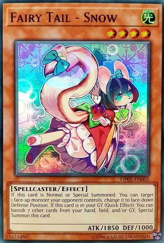 Fairy Tail - Snow [OP05-EN005] Super Rare 