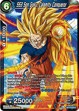 SS3 Son Goku, Calamity Conqueror (BT14-035) [Cross Spirits] 