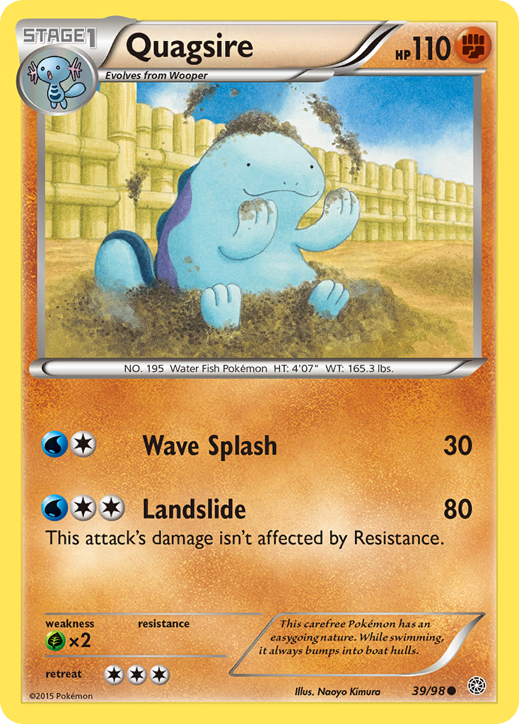 Quagsire (39/98) [XY: Ancient Origins] 