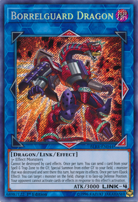 Borrelguard Dragon [BLRR-EN044] Secret Rare 
