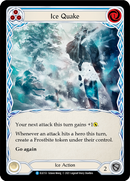 Ice Quake (Blue) [ELE153] (Tales of Aria) 1st Edition Normal 