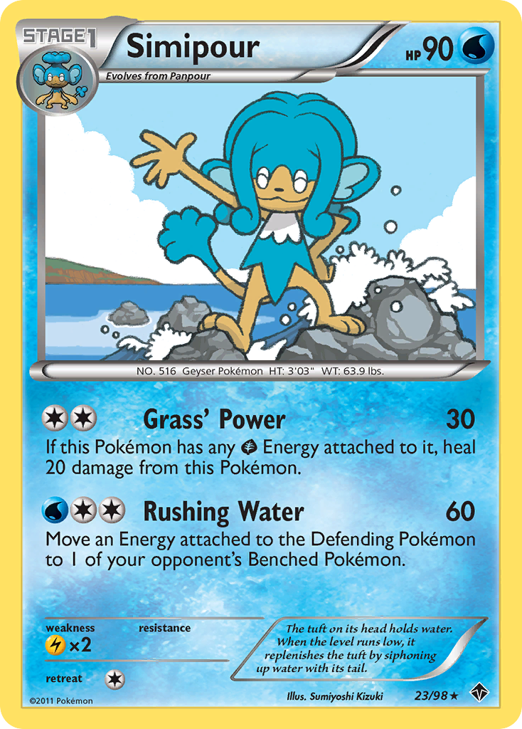 Simipour (23/98) [Black &amp; White: Emerging Powers] 