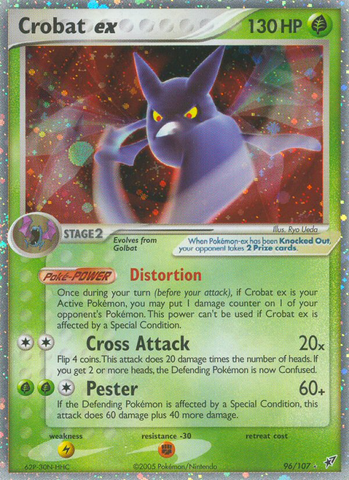 Crobat ex (96/107) [EX: Deoxys] 