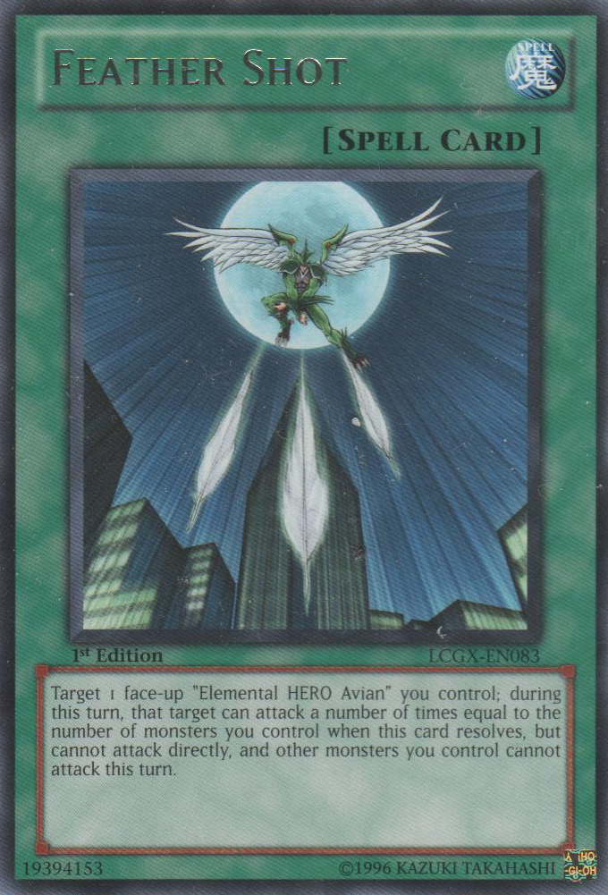 Feather Shot [LCGX-EN083] Rare 
