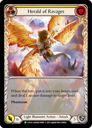 Herald of Ravages (Yellow) (Extended Art) [LGS154] (Promo) Rainbow Foil 
