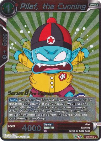 Pilaf, the Cunning (BT8-015_PR) [Malicious Machinations Prerelease Promos] 
