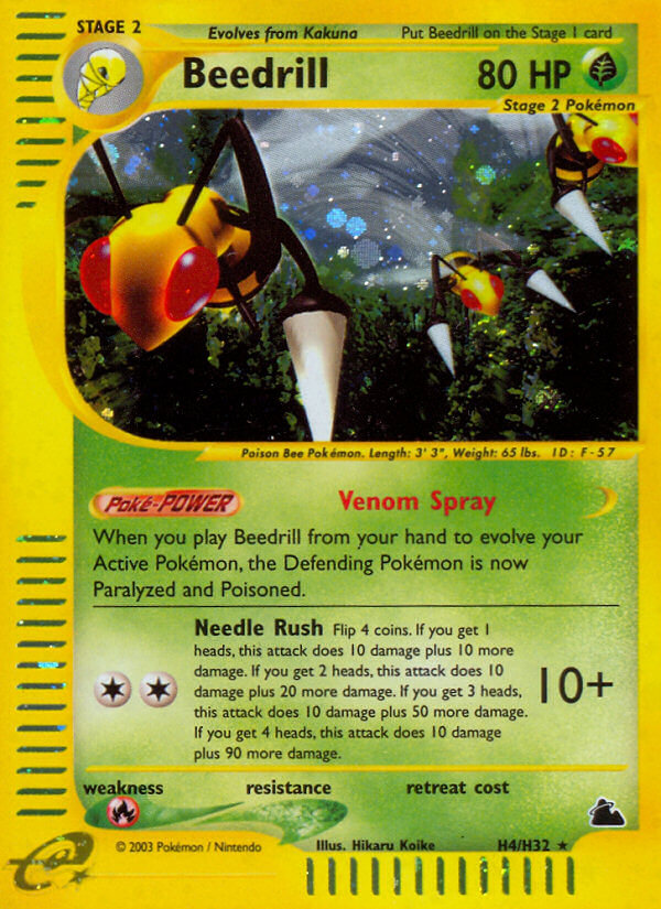 Beedrill (H4/H32) [Skyridge] 