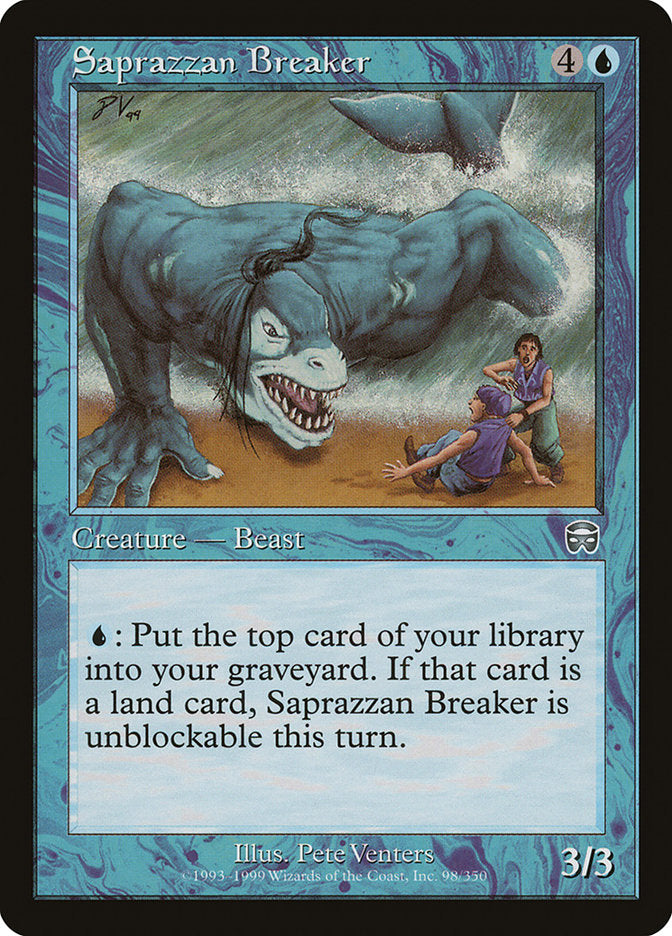 Saprazzan Breaker [Mercadian Masks] 