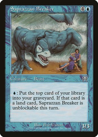 Saprazzan Breaker [Mercadian Masks] 