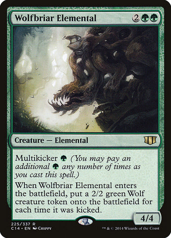 Wolfbriar Elemental [Commander 2014] 