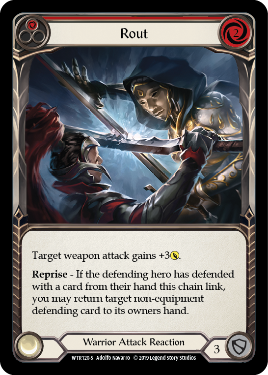 Rout [WTR120-S] (Welcome to Rathe) Alpha Print Rainbow Foil 