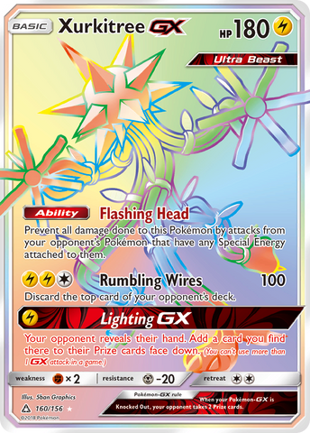 Xurkitree GX (160/156) [Sun &amp; Moon: Ultra Prism] 