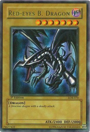 Red-Eyes B. Dragon [LOB-070] Ultra Rare 