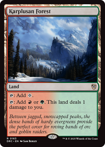 Karplusan Forest [Aetherdrift Commander] 
