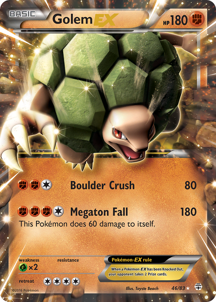 Golem EX (46/83) [XY: Generations] 
