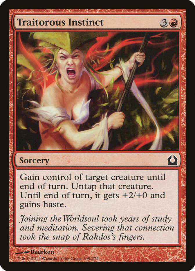 Traitorous Instinct [Return to Ravnica] 