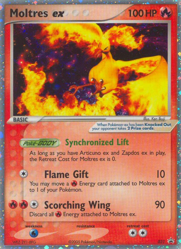 Moltres ex (031) [Nintendo: Black Star Promos] 