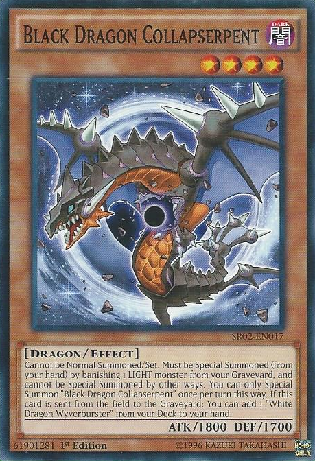 Black Dragon Collapserpent [SR02-EN017] Common 