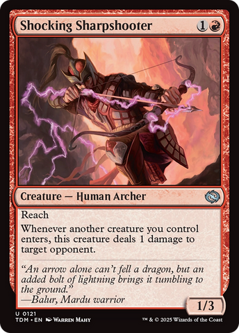 Shocking Sharpshooter [Tarkir: Dragonstorm] 